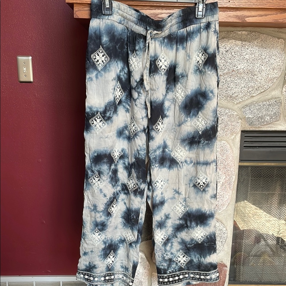 Tie-Dye Patterned Pant